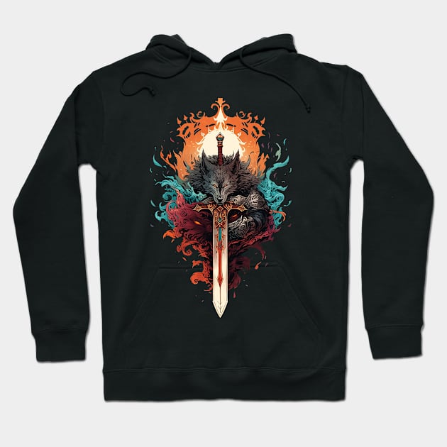 dark soul Hoodie by dorapeterx